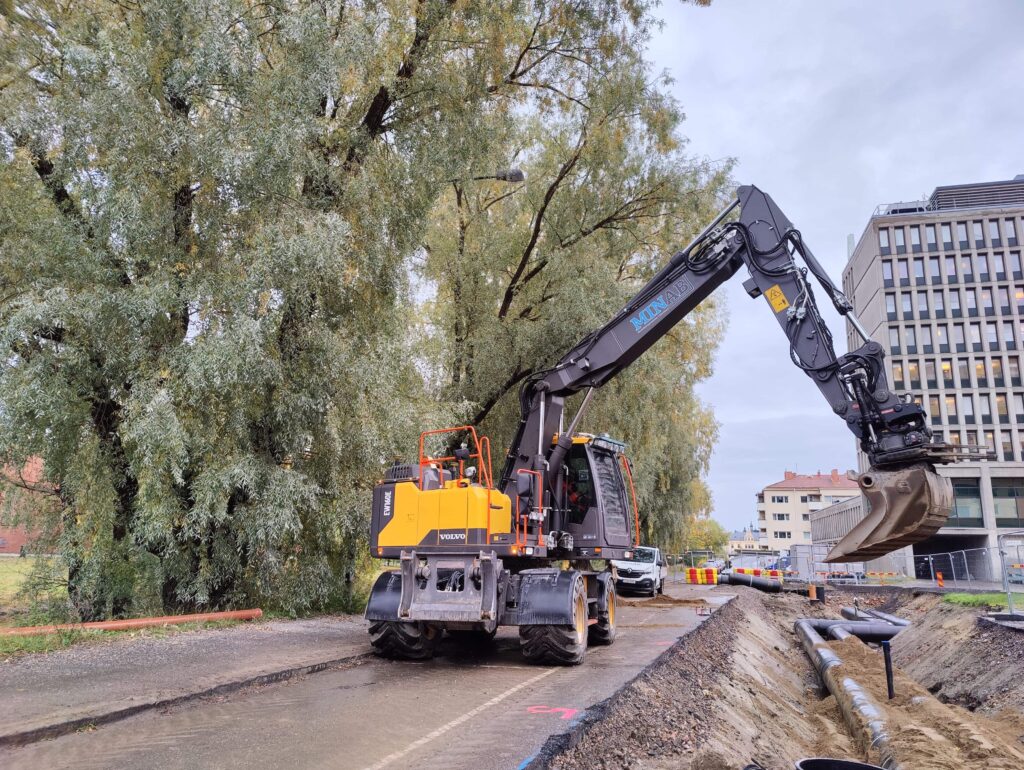 Grävare MINAB Sundsvall